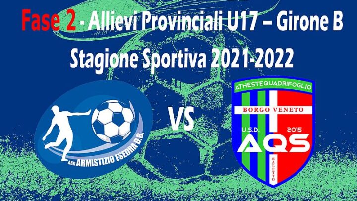 Padova 2^ giornata Allievi Provinciali U17 Fase 2 Girone B SS 2021-2022